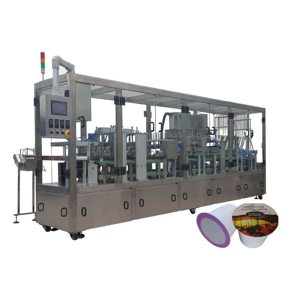 KFP-8 全自動(dòng)K-CUP咖啡膠囊灌裝封口機(jī)